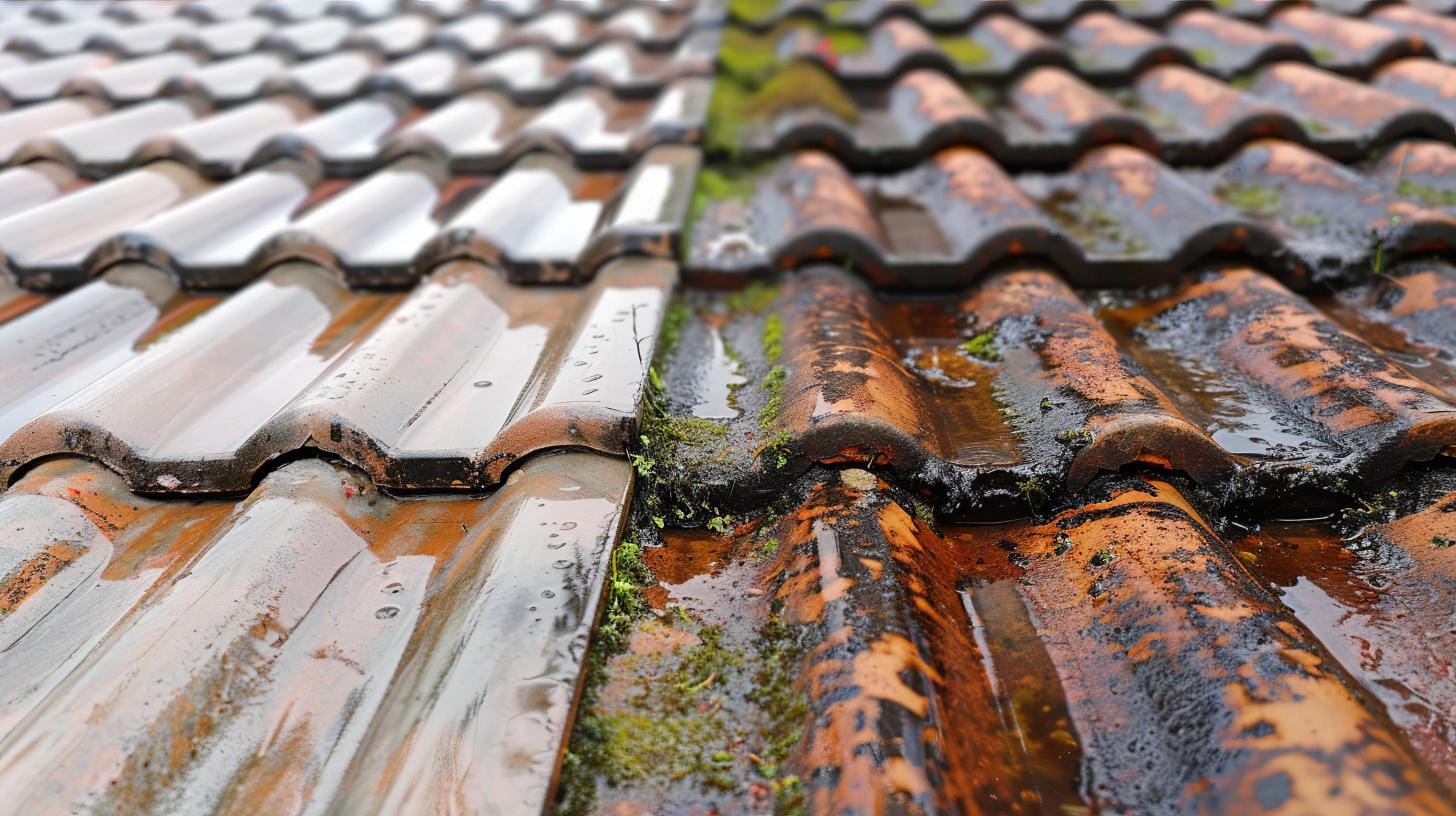 AdobeStock_898083324 Dakpannen reinigen coaten